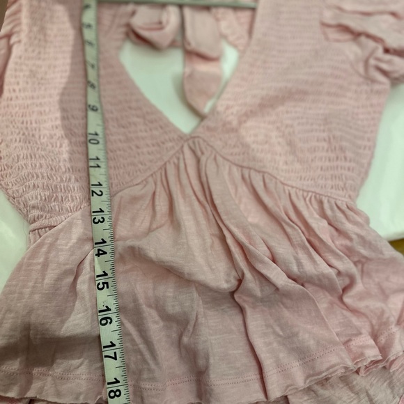 Free People Tops - Free People Pink Blouse